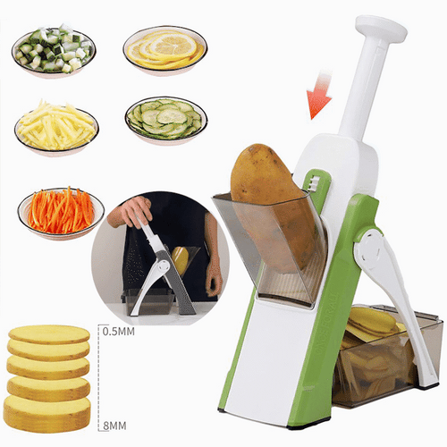 🔥Mother's Day Sale Kitchen Chopping Artifact Vegetable Cutter Mandoline Slicer