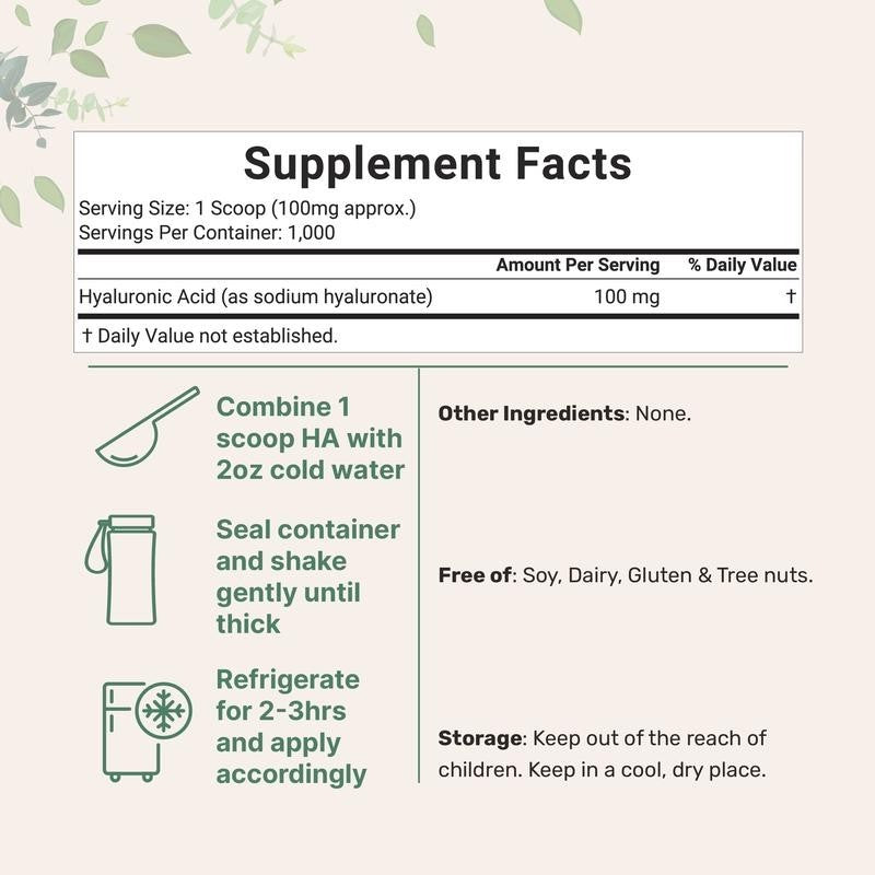 🔥Final 3 Hours 60% OFF : JEREMYTIS™ Hyaluronic Acid Powder(Revitalize the skin with vitality)
