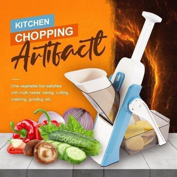 🔥Mother's Day Sale Kitchen Chopping Artifact Vegetable Cutter Mandoline Slicer