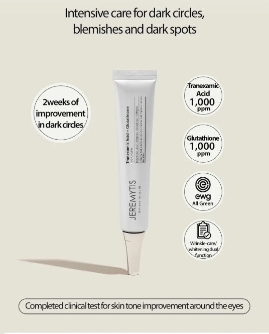 Jeremytis - Tranexamic Acid + Glutathione Eye Cream
