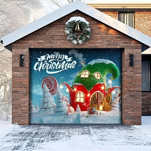 Christmas Wonderland | Christmas Garage Door Cover