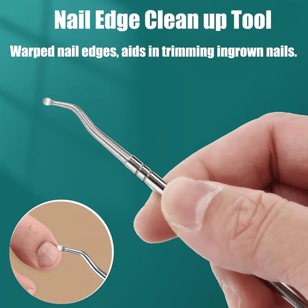 🔥Last Day Sale 49% OFF - Eagle Beak Angled Nail Clippers 3-Piece Set