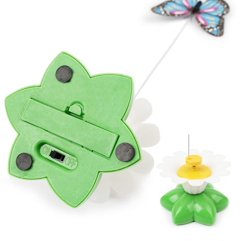 Auto Rotating Cat Teaser 🦋Butterfly & Bird🦜